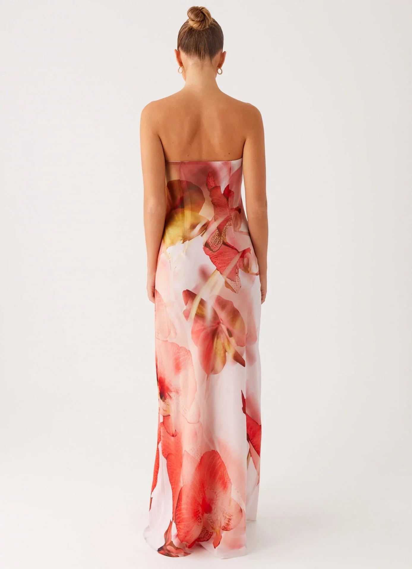 Kunis Maxi Dress - Peach Rose