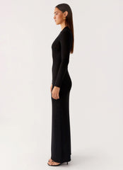 Kamora Maxi Dress - Black
